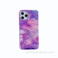 Marbled Silicone TPU Phone Case For IPhone